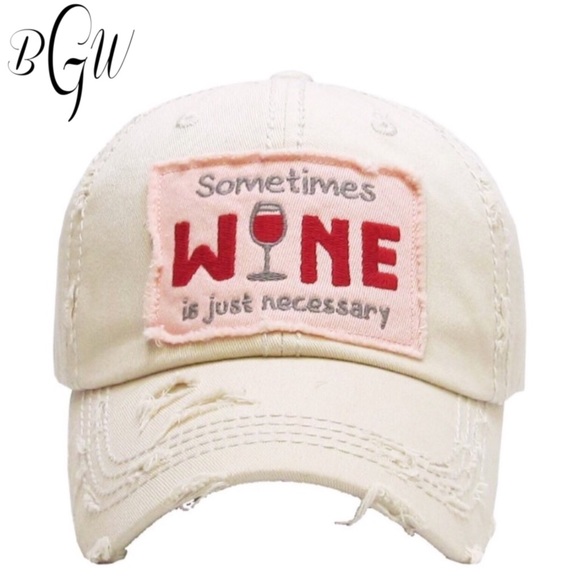🌺🆕5⭐️Distressed Ball Cap - Picture 2 of 3
